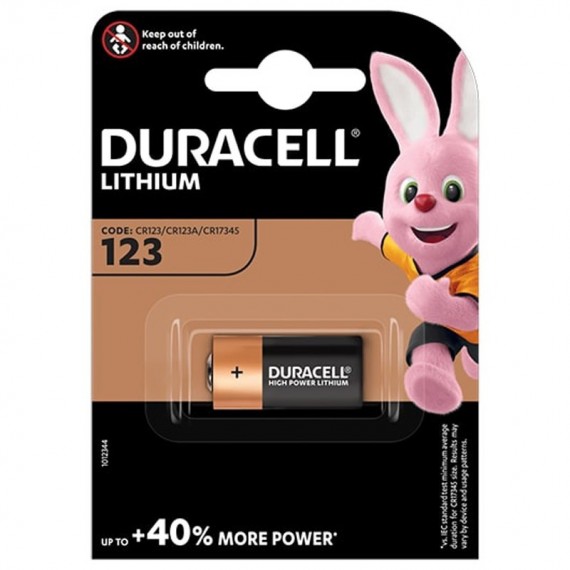 Duracell 1 pile au lithium spéciale 123
