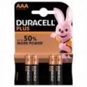 Duracell 4 pile alcaline aaa plus power