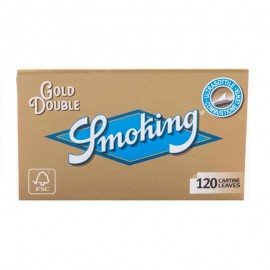 Smoking 120 cartine corte doppia finestra gold