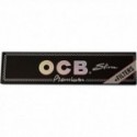 Ocb 32 cartine lunghe slim premium black + 32 filtri in cartoncino