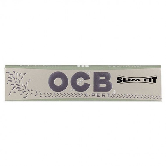 Ocb 32 cartine lunghe slim x-pert silver