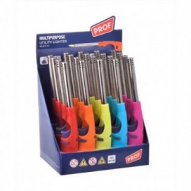 Prof accendigas piezoelettrico a becco rigido con fiamma ricaricabile a gas 19 cm 40411510