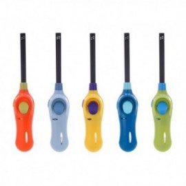 Prof accendigas piezoelettrico a becco rigido con fiamma ricaricabile a gas 21 cm in blister 41411241