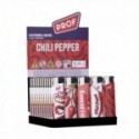 Prof accendino piezoelettrico con fiamma a gas chili peppers 80000063