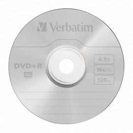 Verbatim dvd-r matt silver