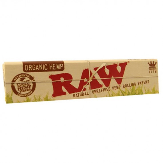 Raw 32 cartine lunghe slim organic hemp