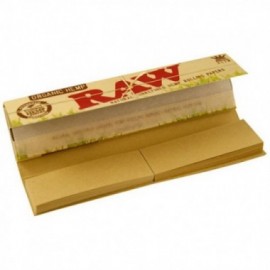 Raw 32 cartine lunghe slim organic hemp + filtri in cartoncino