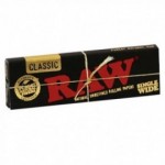 Raw 50 cartine corte finestra singola black