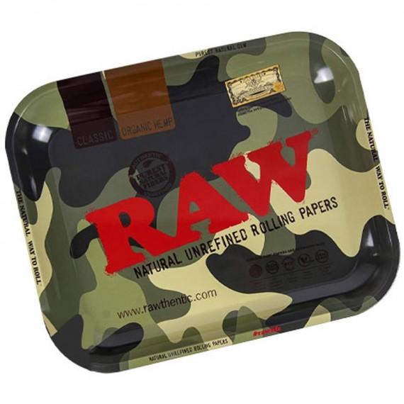 Raw vassoio camouflage large