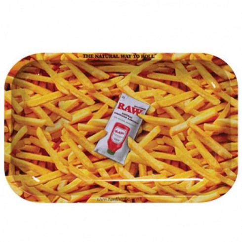 Raw Drehtablett french fries small