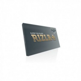 Rizla 100 cartine corte doppia finestra silver