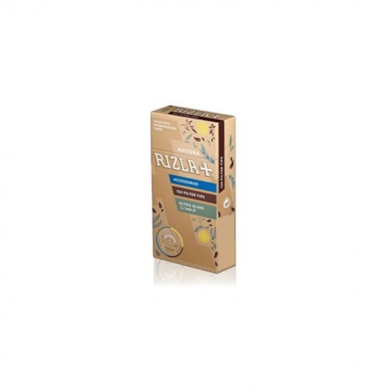 Rizla 120 filtri ultra slim natura in cannuccia
