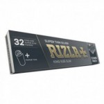 Rizla 32 cartine lunghe slim silver + 32 filtri in cartoncino
