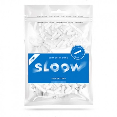 Sloow 100 filtri slim long in busta