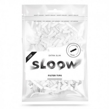 Sloow 120 filtri extra slim in busta. Filtro: 15 X 5