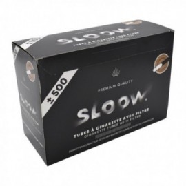 Sloow 500 tubetti vuoti con filtro in carta in scatola, Tubo: 84 X 8 mm ? Filtro: 15 X 8 mm ? Filtro in carta ?41682034
