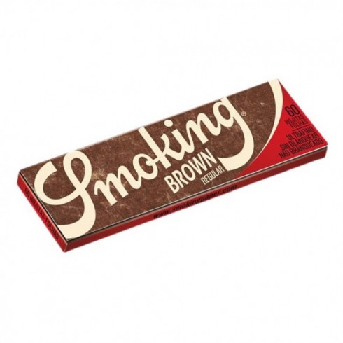 Smoking 60 cartine corte finestra singola brown