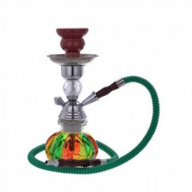 Champ shisha in vetro 25 cm rabat multicolore 40508004