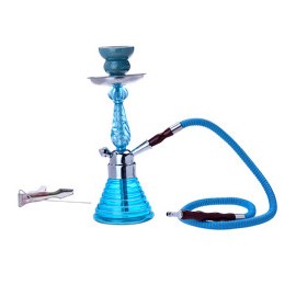 Champ shisha in vetro 32 cm liberia blu 40508006