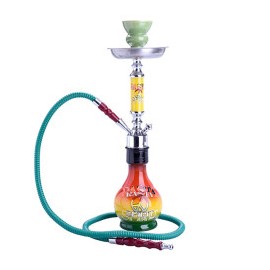 Champ shisha in vetro 45 cm rasta multicolore 40447960