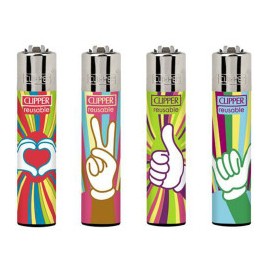 Clipper accendino large hippie moments 2