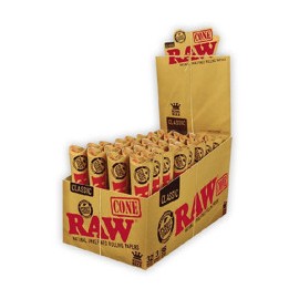 Raw 3 coni lunghi prerollati classic