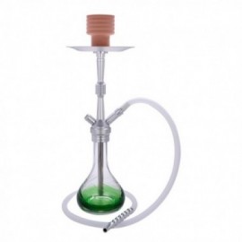 Champ shisha in vetro 55 cm oulmes verde 40508045