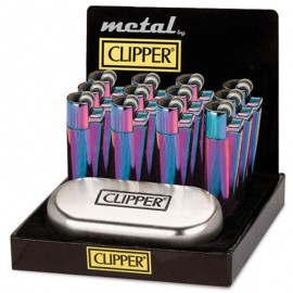 Clipper accendino metal large icy