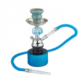 Champ Al malik shisha in vetro 27 cm sidibennour blu 40508032