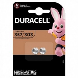 Duracell 2 pile specialistiche a bottone alcaline 357/303