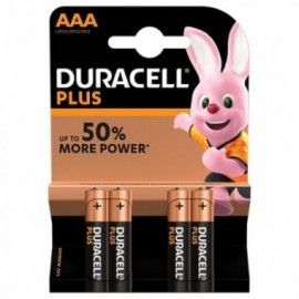 Duracell 4 pile alcaline aaa plus power