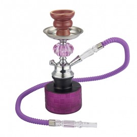 Champ Al malik shisha in vetro 27 cm sidibennour viola 40508034