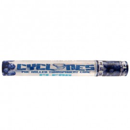 Cyclones 1 cono prerollato trasparente blueberry