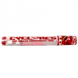 Cyclones 1 cono prerollato trasparente cherry