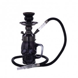 Champ Al malik shisha in vetro 30 cm safi nero 40508015