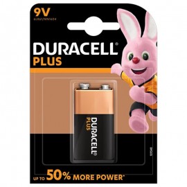 Duracell 1 batteria alcalina 9v plus power