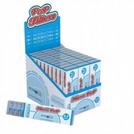 PoP Filters microbocchini in plastica 8 mm regular in astuccio da 10 pezzi