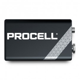 Duracell 10 batterie alcaline 9v procell