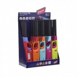 Prof accendigas piezoelettrico a becco rigido con fiamma ricaricabile a gas 20 cm 42411639