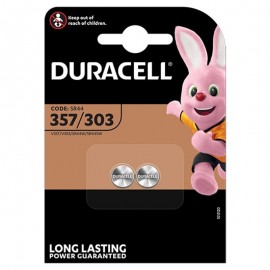 Duracell 2 pile specialistiche a bottone alcaline 357/303