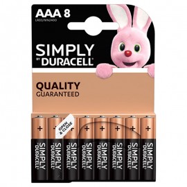 Duracell 8 pile alcaline aaa simply