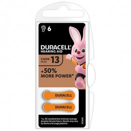 Duracell 6 pile per apparecchi acustici 13