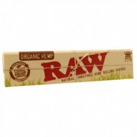 Raw 32 cartine lunghe slim organic hemp