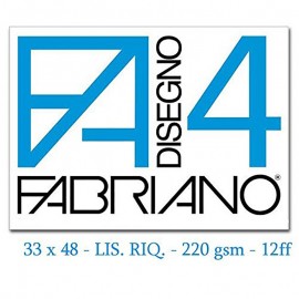 Fabriano F2 liscio riquadrato 33x48