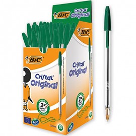 Bic penna cristal verde