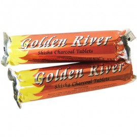 Golden river tavolette di carbone per la shisha