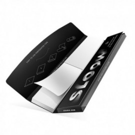 Sloow 32 cartine lunghe slim black + 32 filtri in cartoncino 40682013