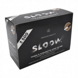 Sloow 500 tubetti vuoti con filtro in carta in scatola, Tubo: 84 X 8 mm • Filtro: 15 X 8 mm • Filtro in carta •41682034