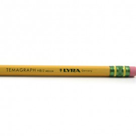 Lyra matita Temagraph hb con gommino