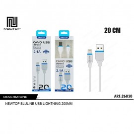 Newtop CU09 bluline usb lightning 200 mm